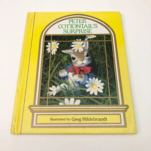 Vtg Peter Cottontails Surprise Greg Hildebrandt  Book